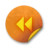 Orange sticker badges 057 Icon